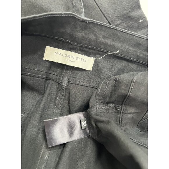 Mr. Completely Front Pocket Button Fly Jeans in Black - Picture 4 of 4